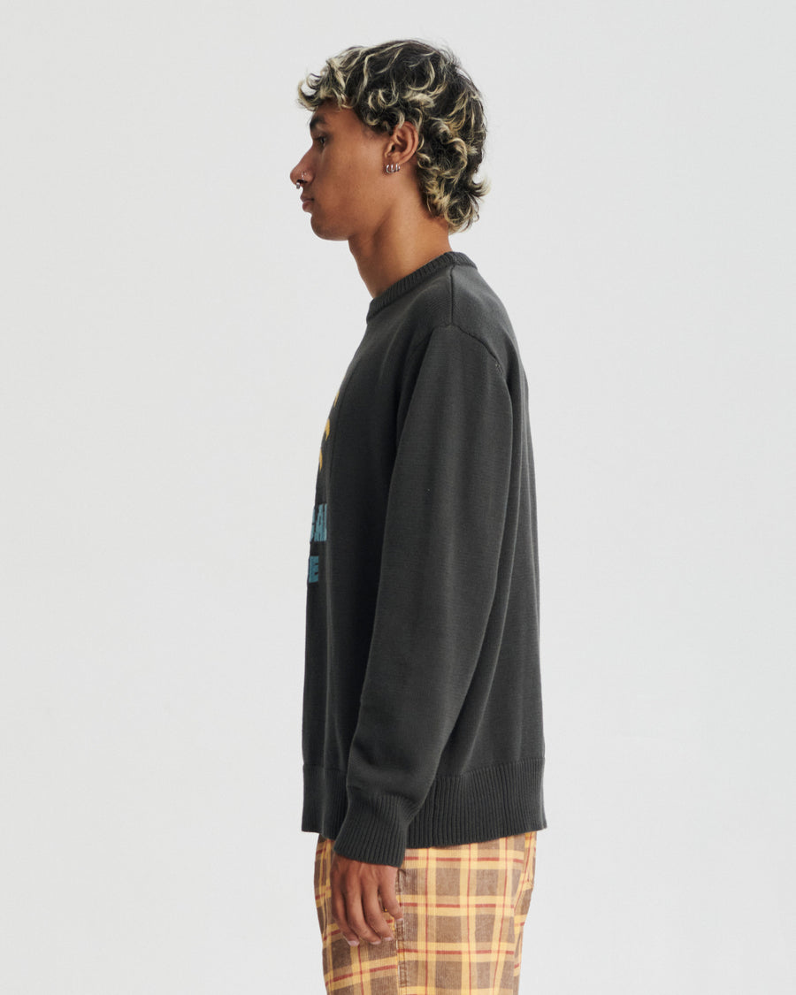 Morning Crew Knit - Black