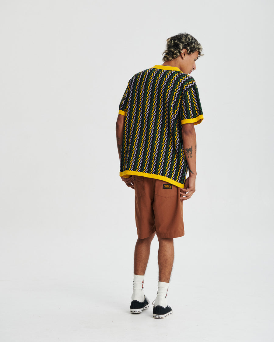 Disco Knit Shirt - Black