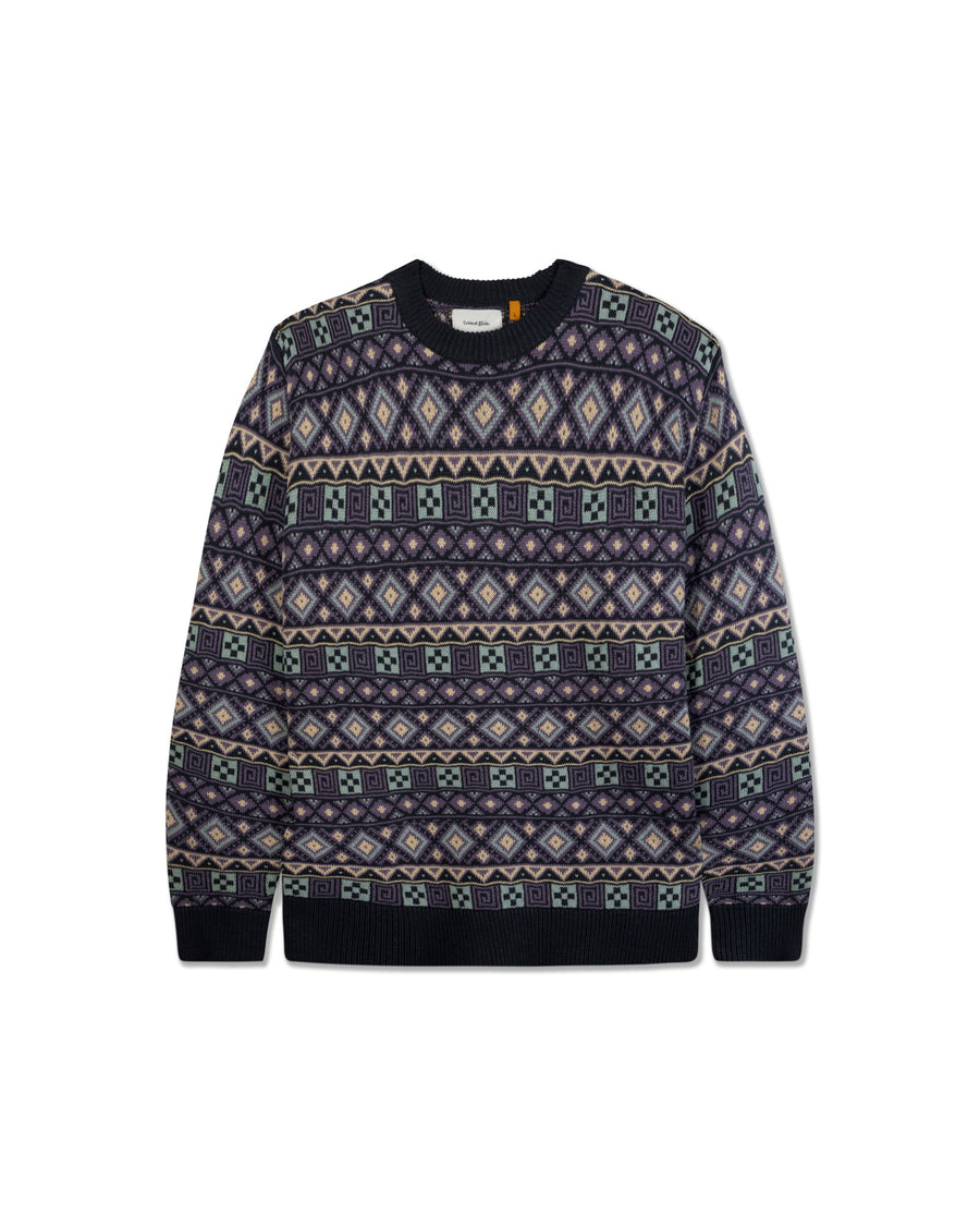 Dunstin Crew Knit - Black