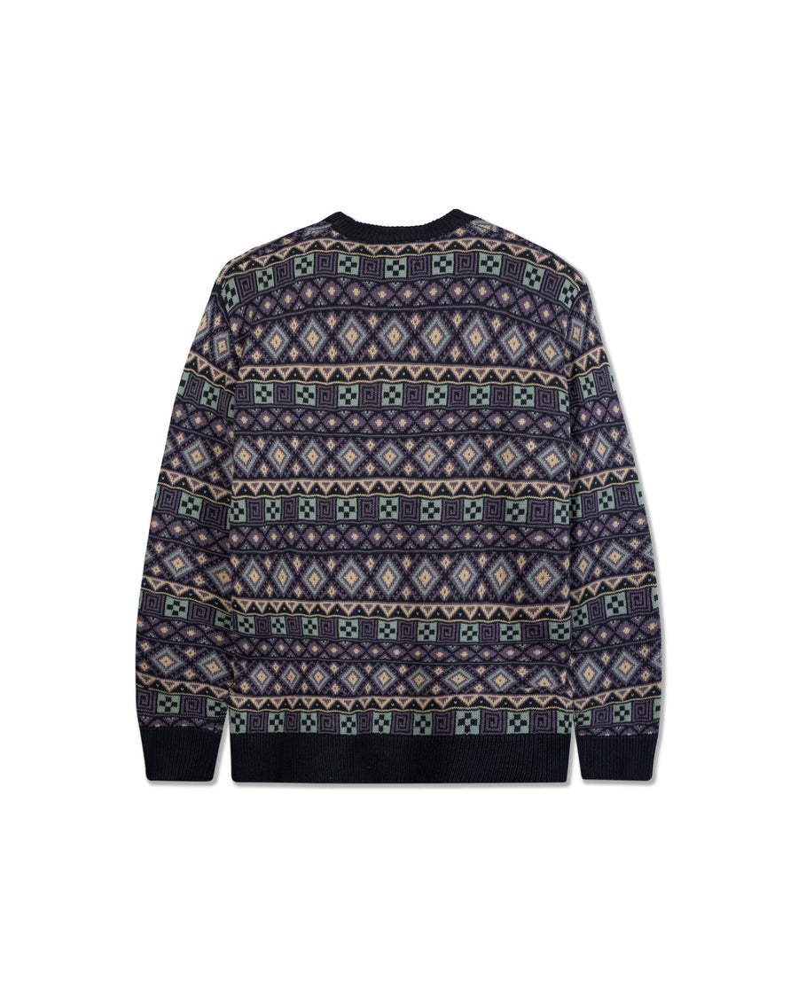 Dunstin Crew Knit - Black