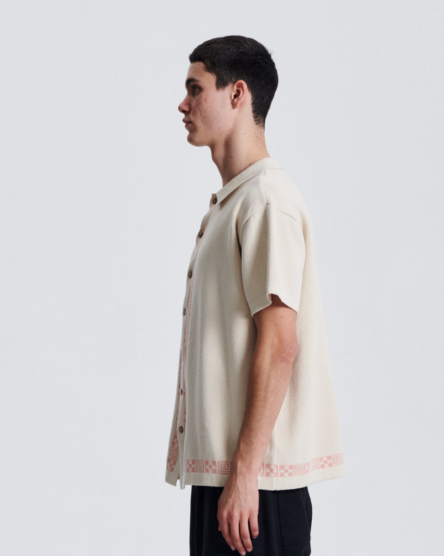 La Concha Polo Shirt - Oatmeal