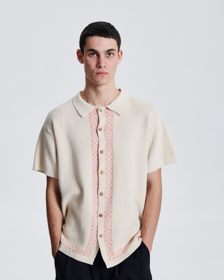 La Concha Polo Shirt - Oatmeal