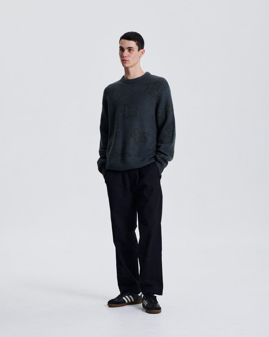 Vanguard Crew Knit - Black