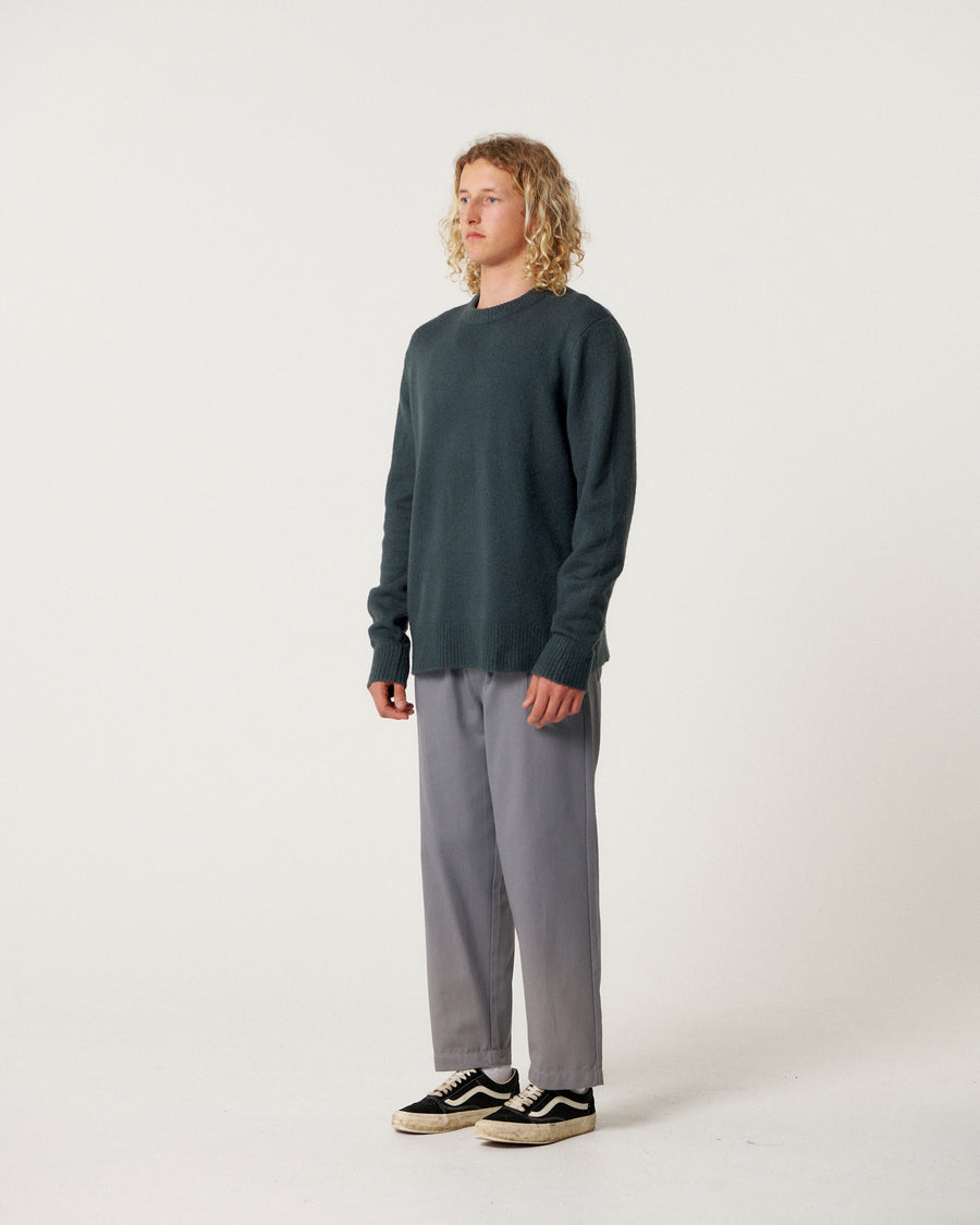 Mellow Crew Knit - Blue