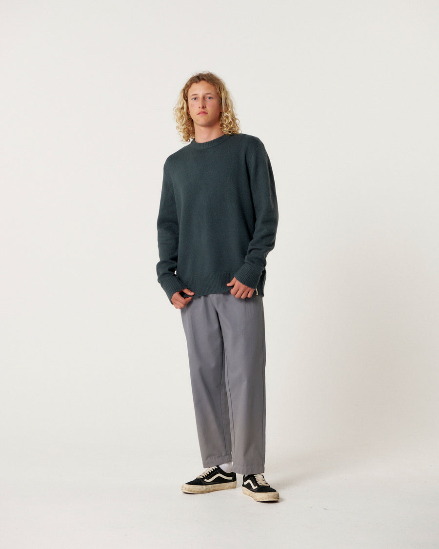 Mellow Crew Knit - Blue