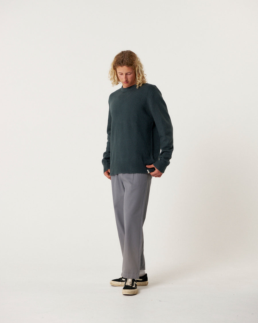 Mellow Crew Knit - Blue
