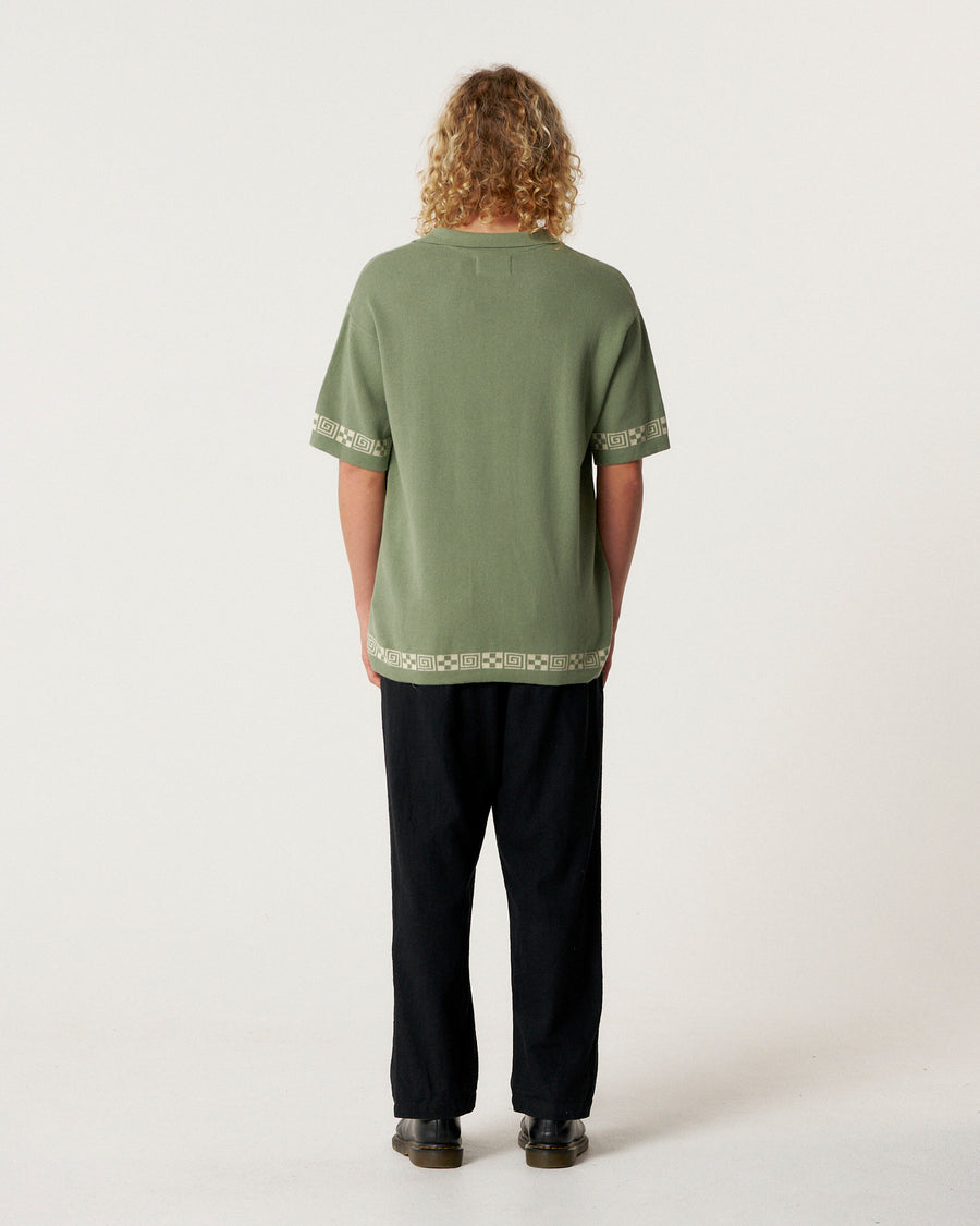 La Concha Knit Shirt - Forest
