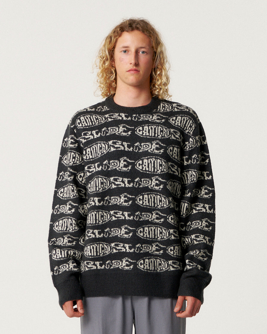 Madness Crew Knit - Black