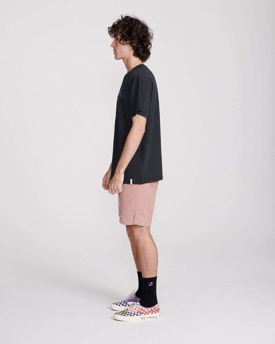 LEAF TEE - VINTAGE BLACK