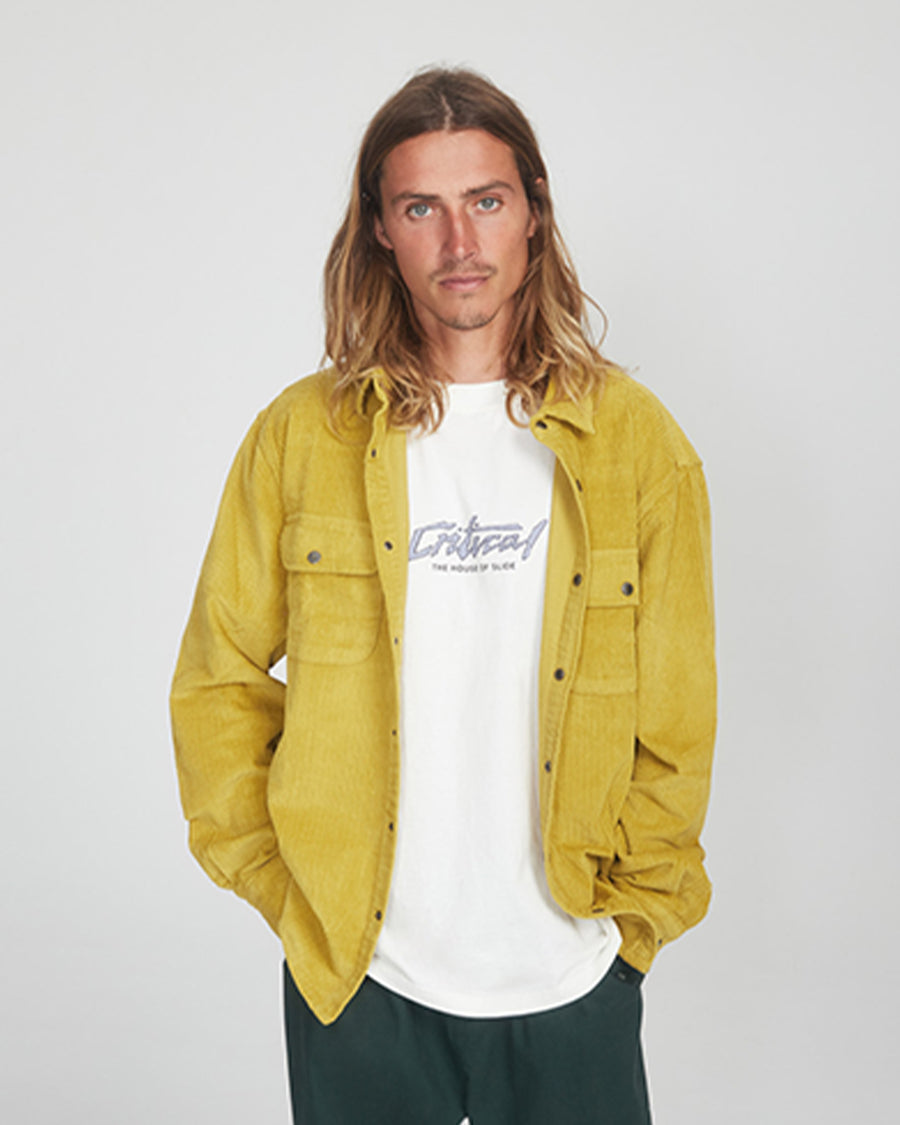 Surface Long Sleeve Overshirt - Sunburnt