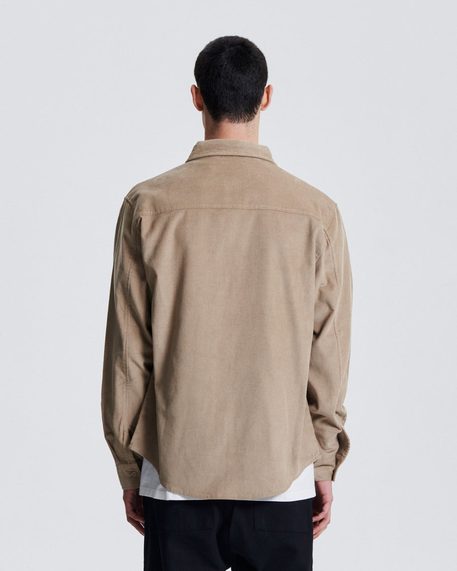 Lazy Boy LS Shirt - Taupe