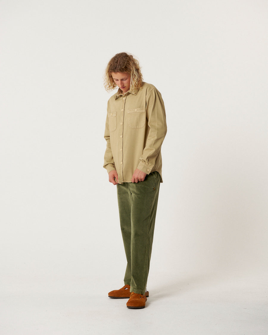 Lazy Boy Twill Shirt - Boulder
