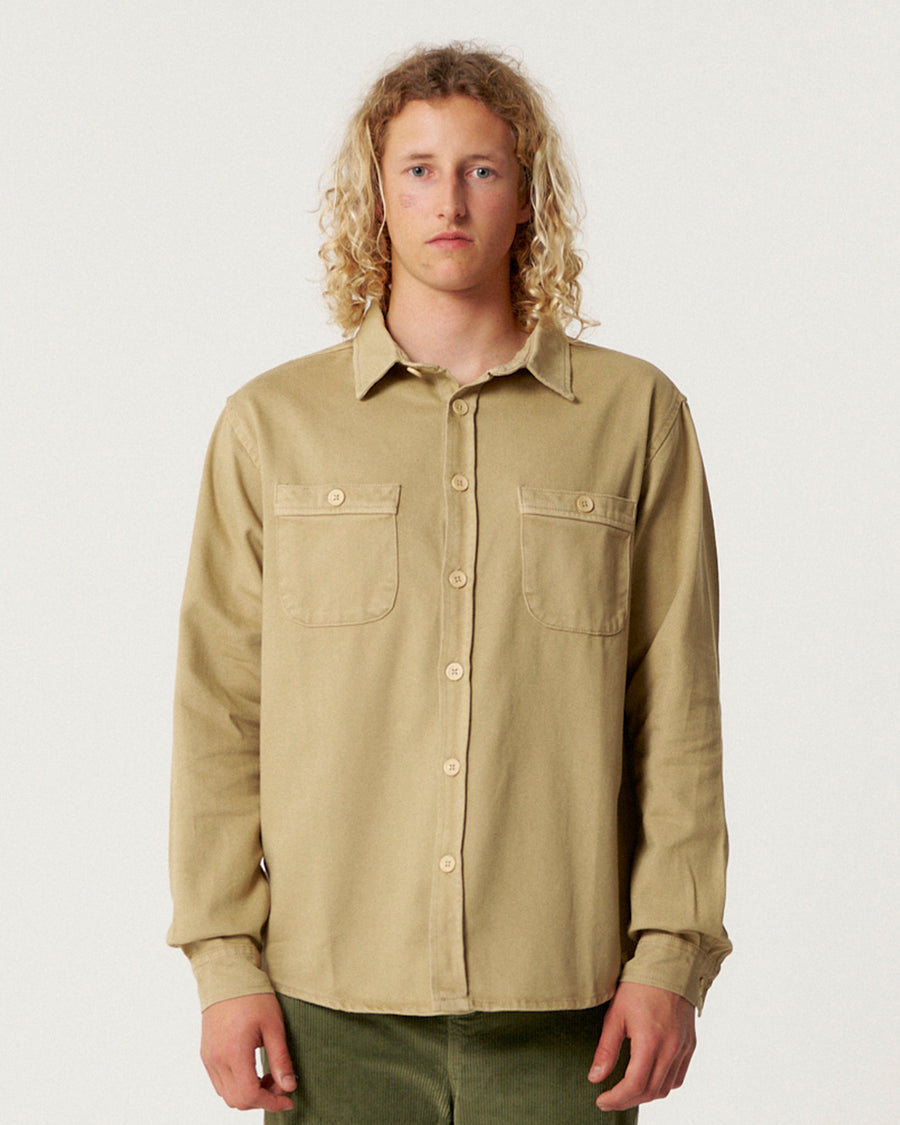 Lazy Boy Twill Shirt - Boulder
