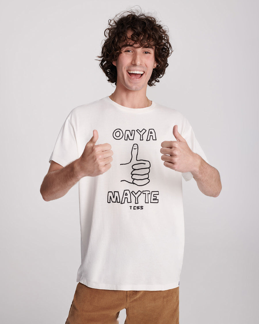 MAYTE TEE - WHITE