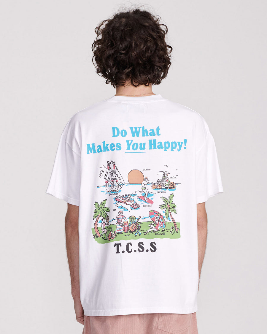 NOURISH TEE - VINTAGE WHITE