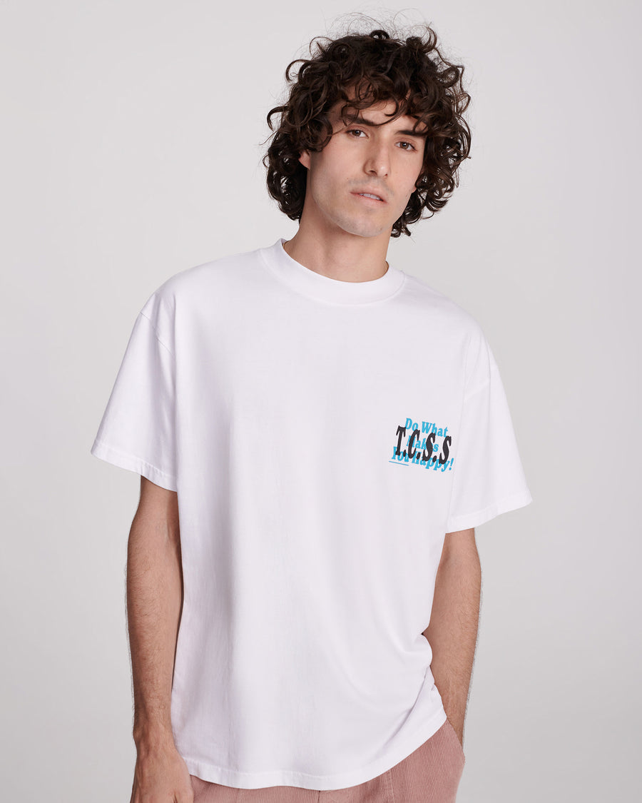 NOURISH TEE - VINTAGE WHITE
