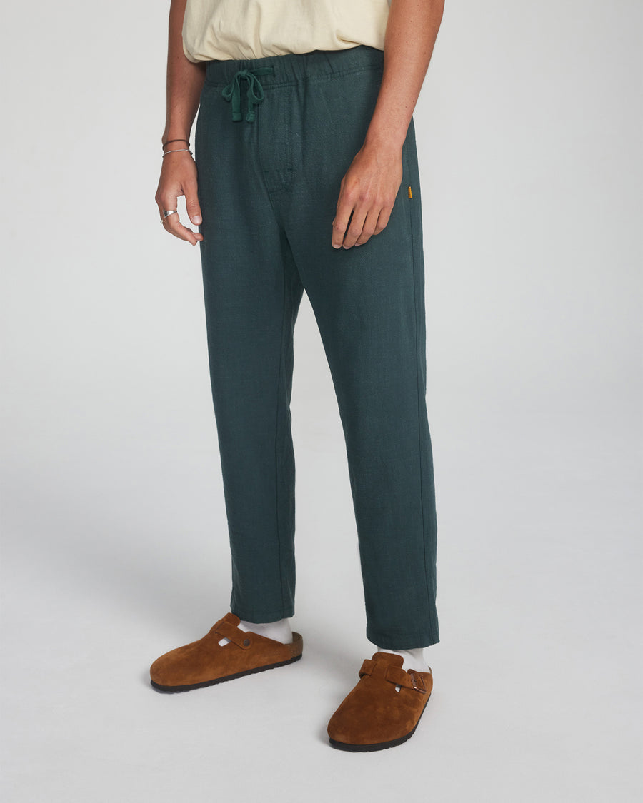 Cruiser Linen Pant - Green