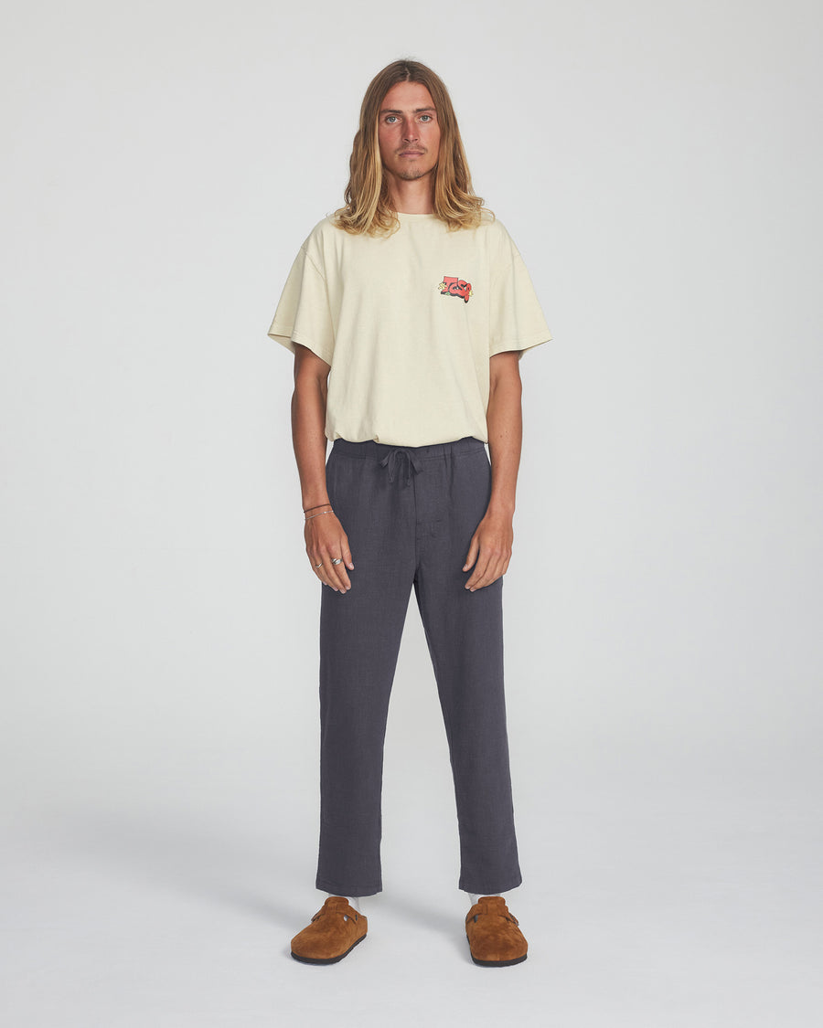 Cruiser Linen Pant - Phantom