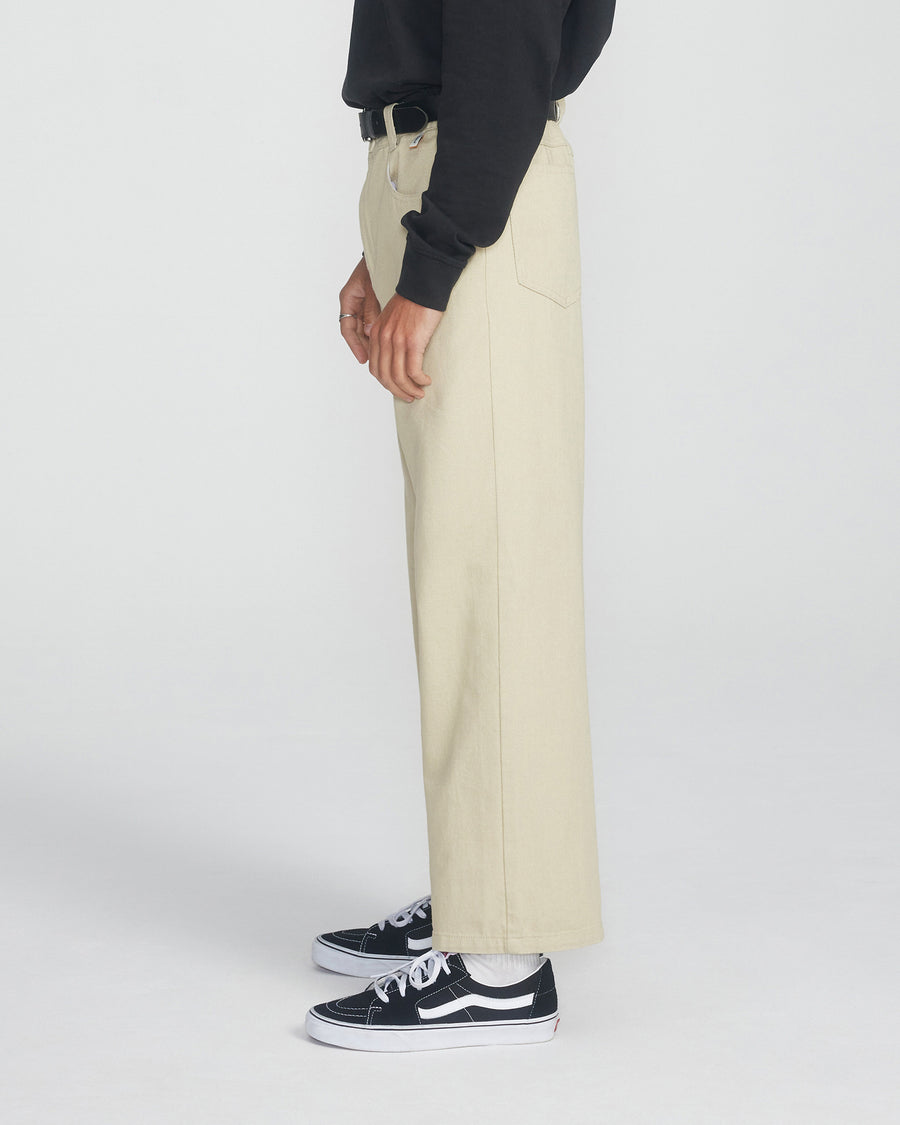 Peaty 5 Pkt Pant - Ecru