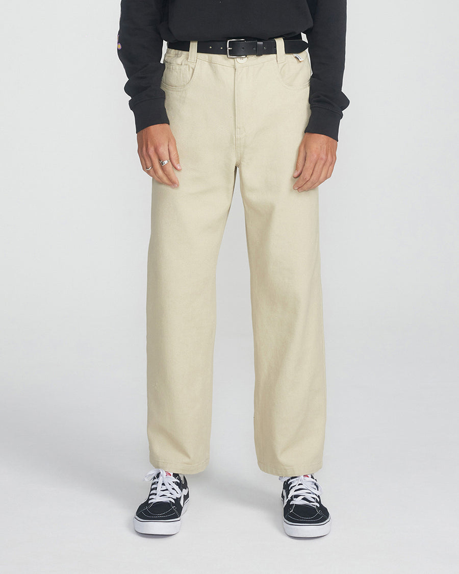 Peaty 5 Pkt Pant - Ecru