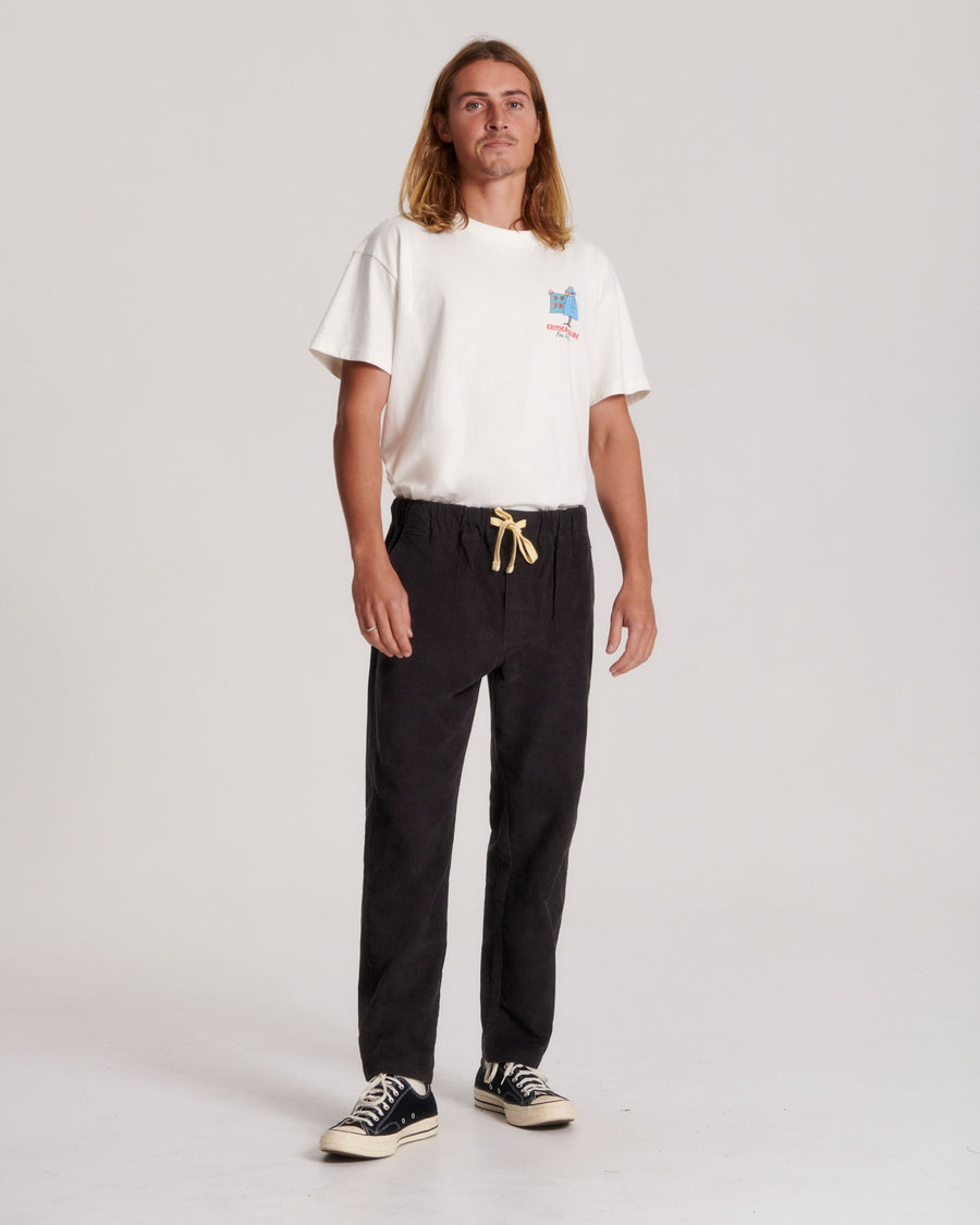 All Day Cord Pant  - Vintage Black
