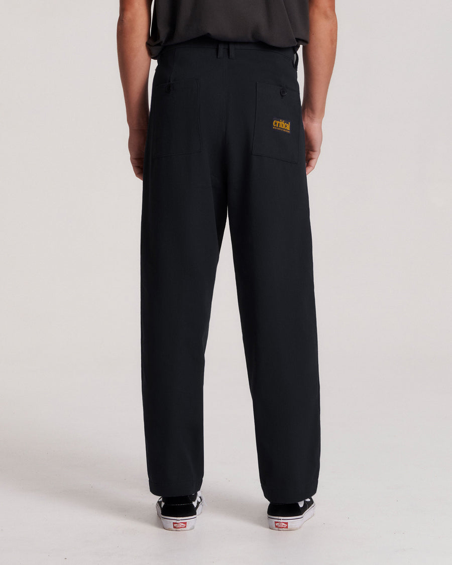 Harro Twill Pant - Black