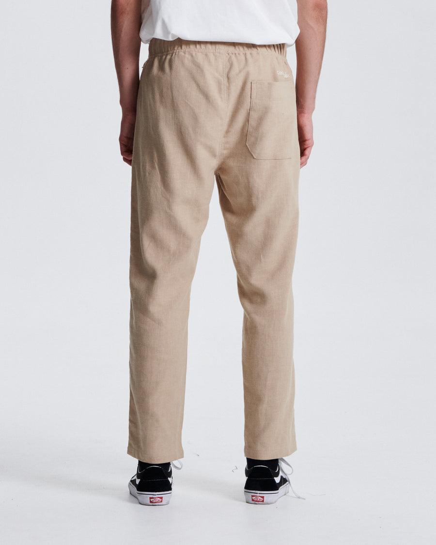 Cruiser Linen Pant - Ecru
