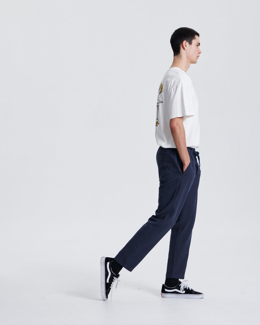 Cruiser Linen Pant - Ink
