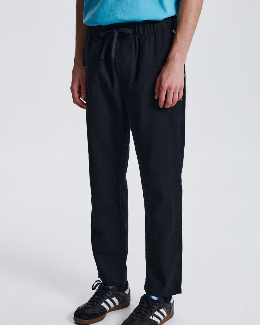 Cruiser Linen Pant - Vintage Black