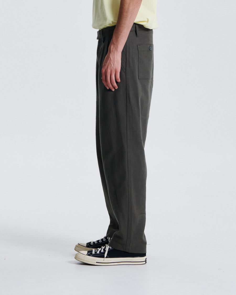 Harro Linen Pant - Sage
