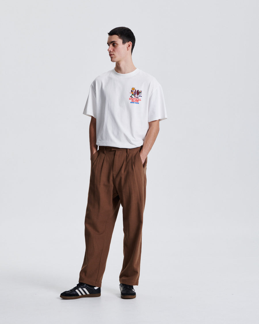 Harro Linen Pant - Tobacco