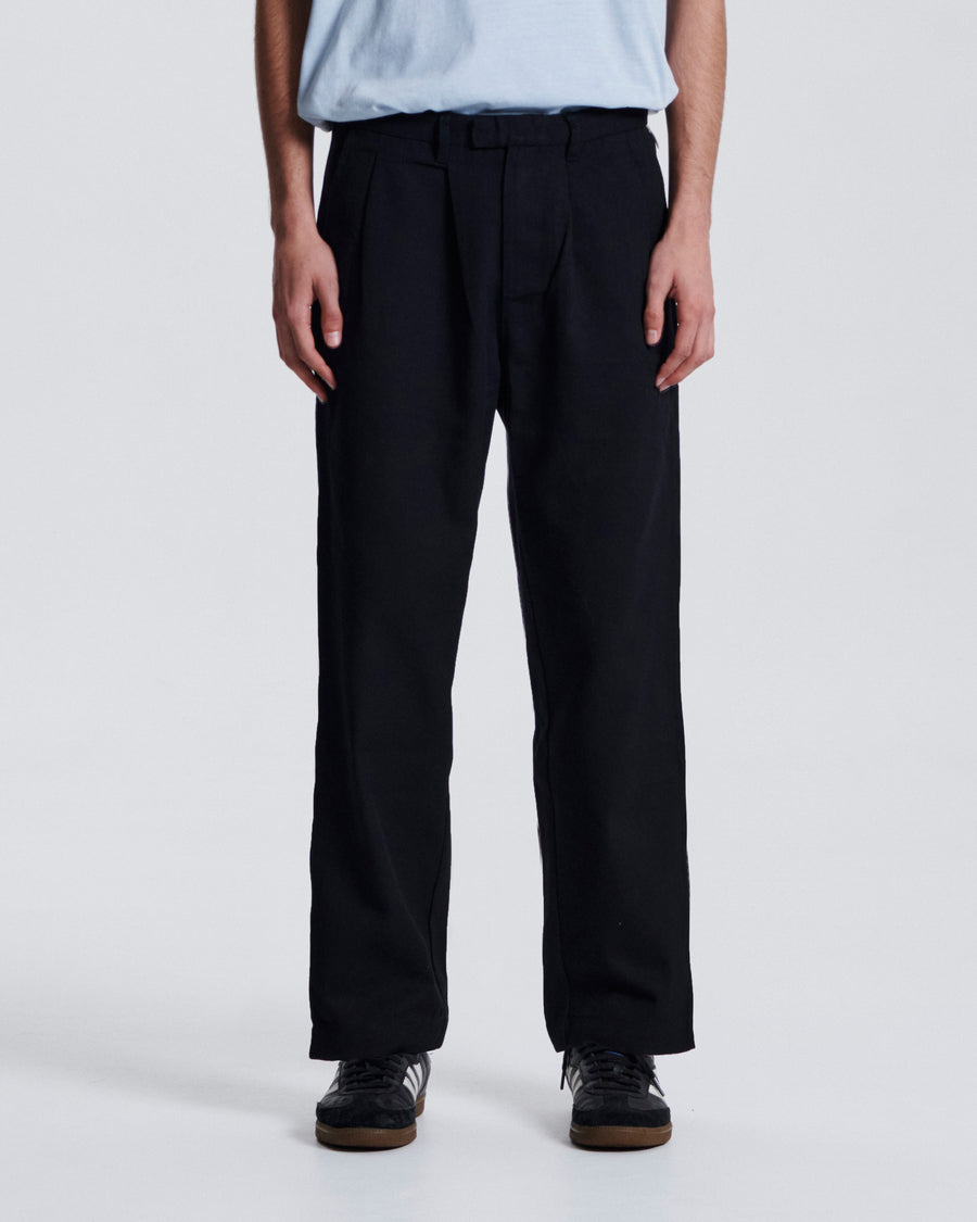Harro Twill Pant - Black