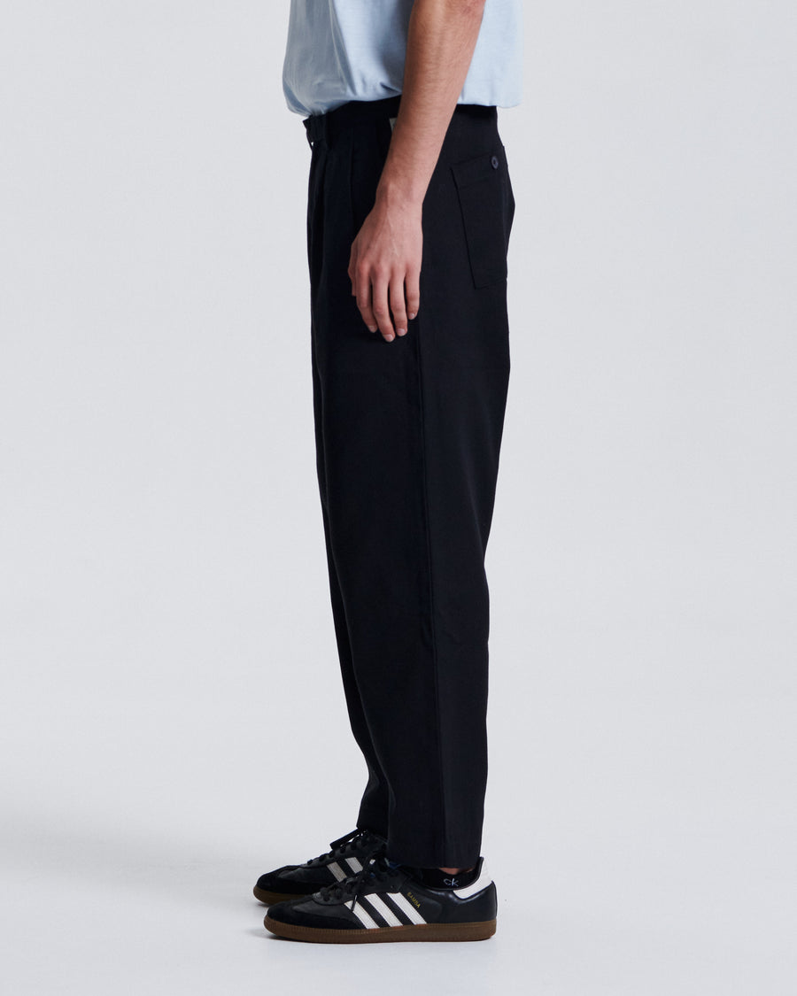 Harro Twill Pant - Black