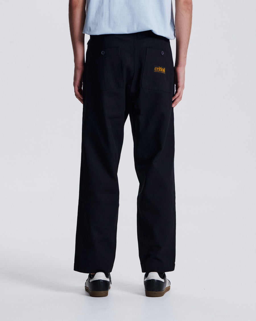 Harro Twill Pant - Black