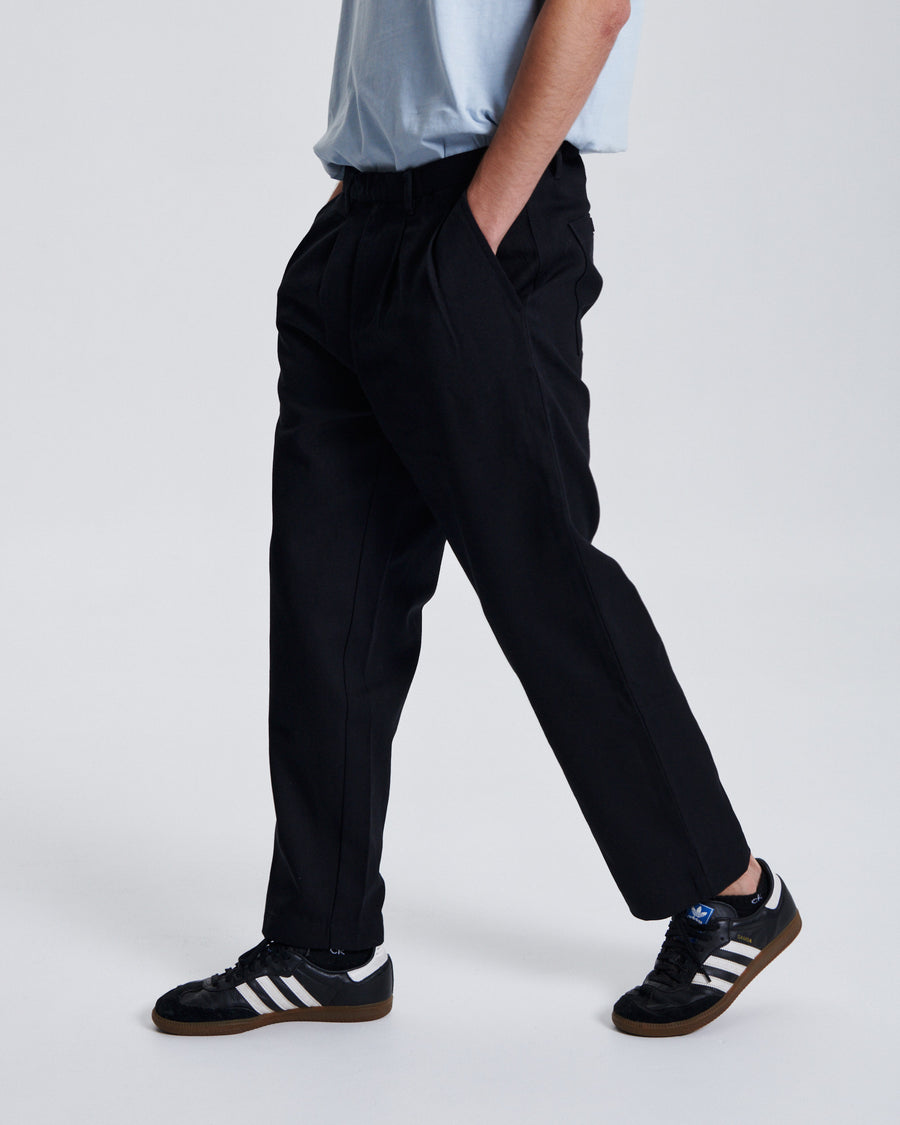 Harro Twill Pant - Black