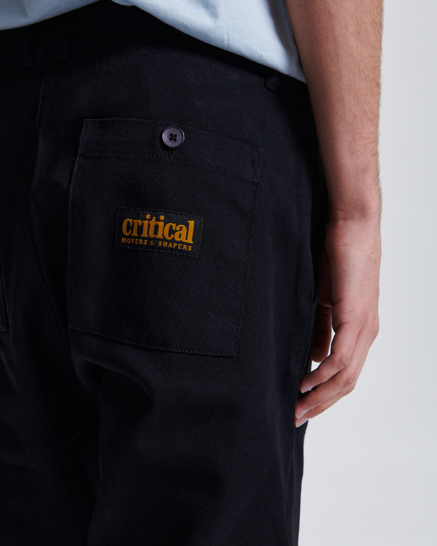 Harro Twill Pant - Black