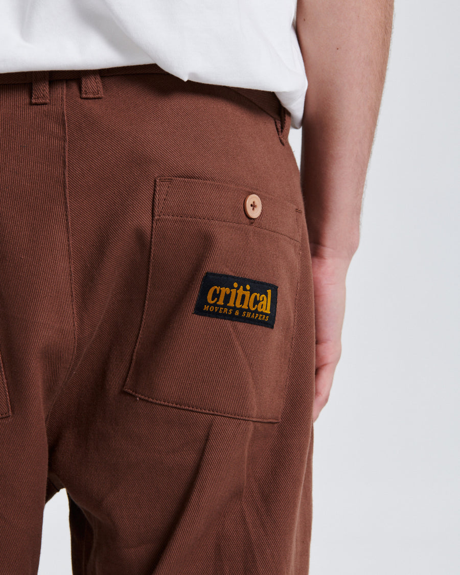 Harro Twill Pant - Brown