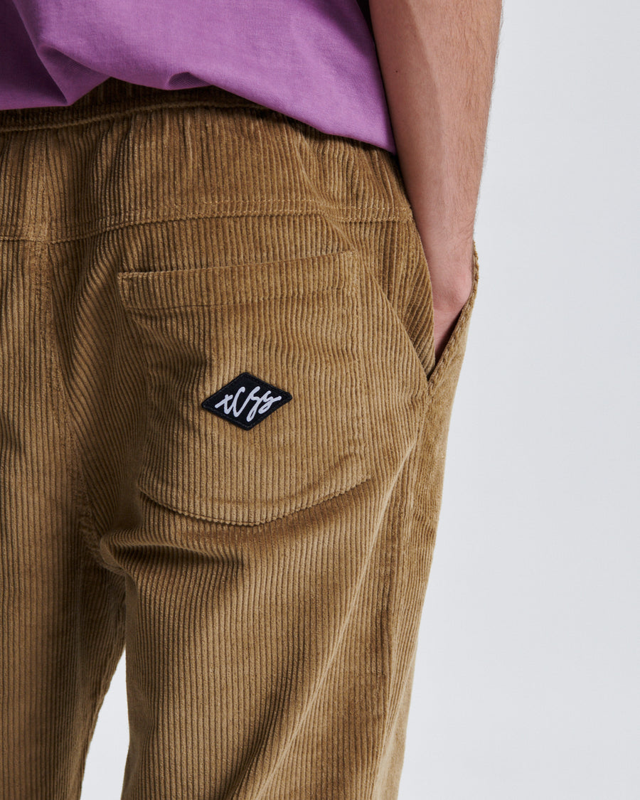 Fever Cord Pant - Camel