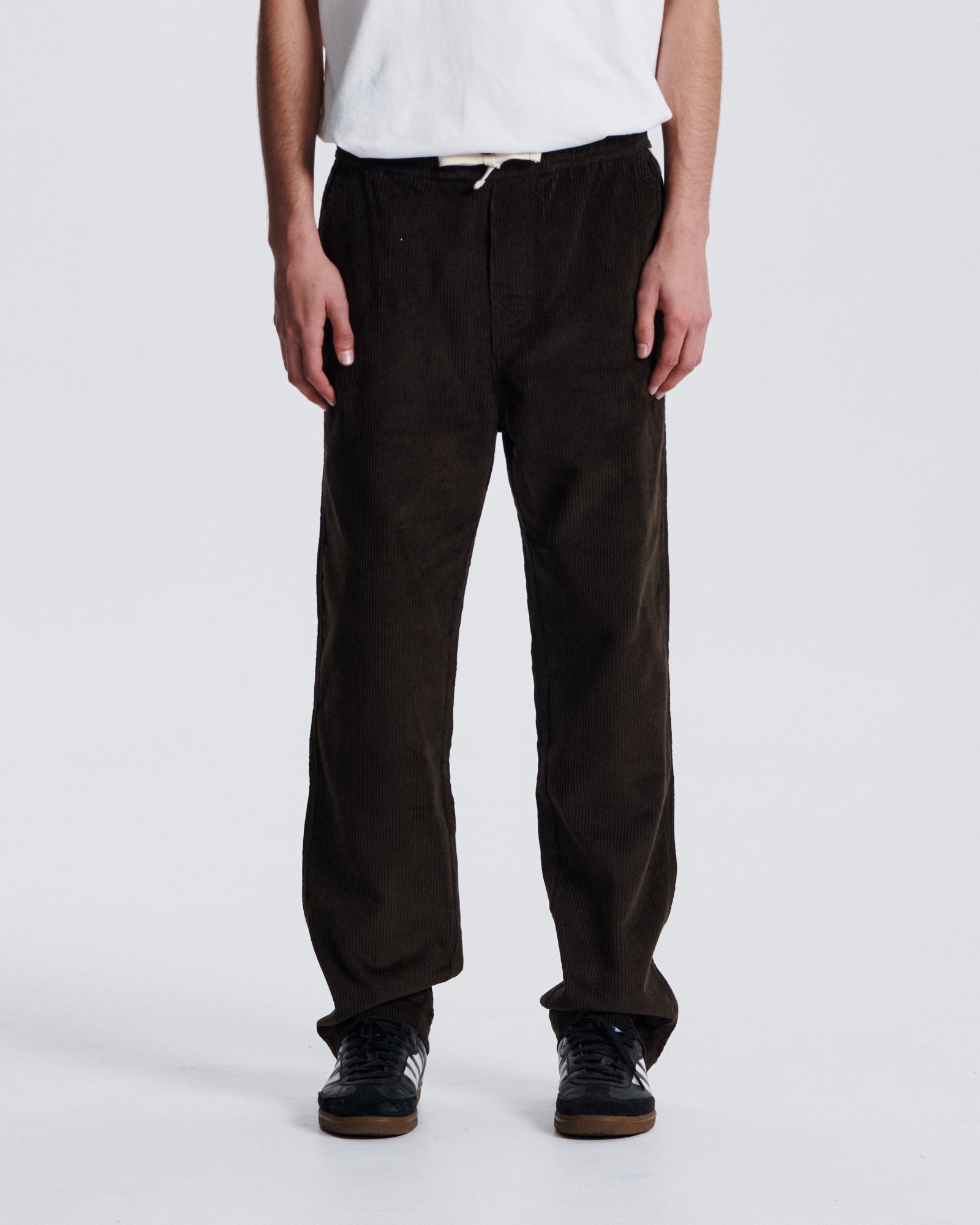 パンツ LA PEAU DE GEM cutwork corduroy pants 36 PT25108-FEVER-CORD-PANT-VBK-