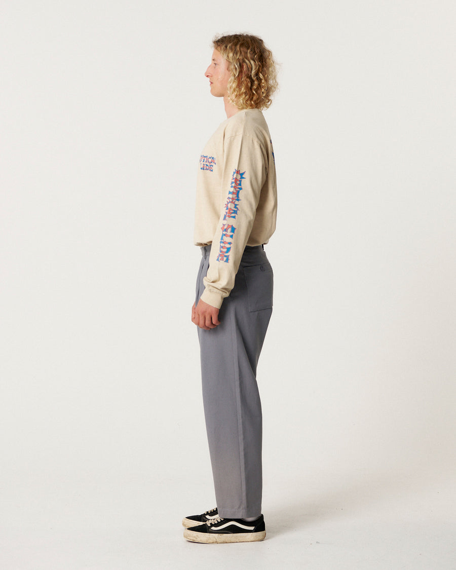 Harro Twill Pant - Grey