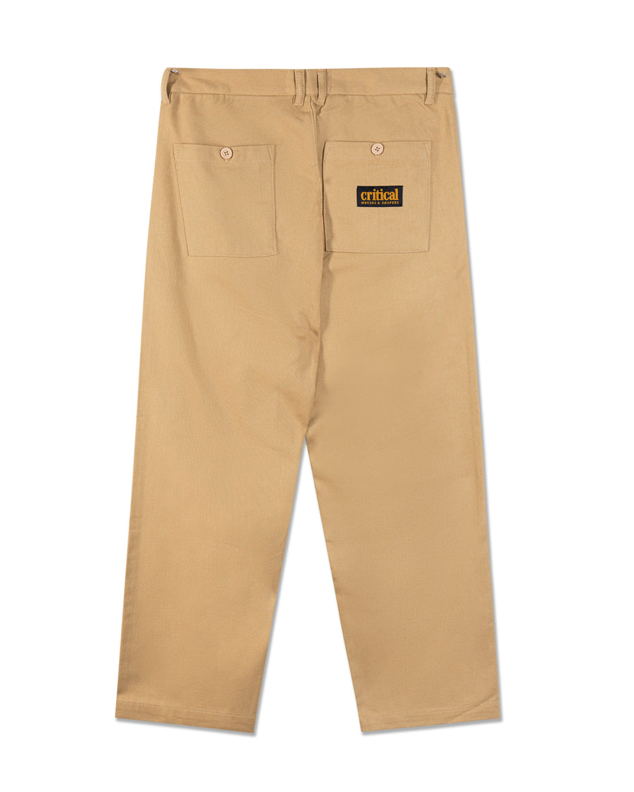 Harro Twill Pant - Khaki