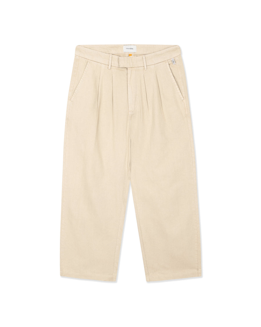 Harro Twill Pant - Ecru