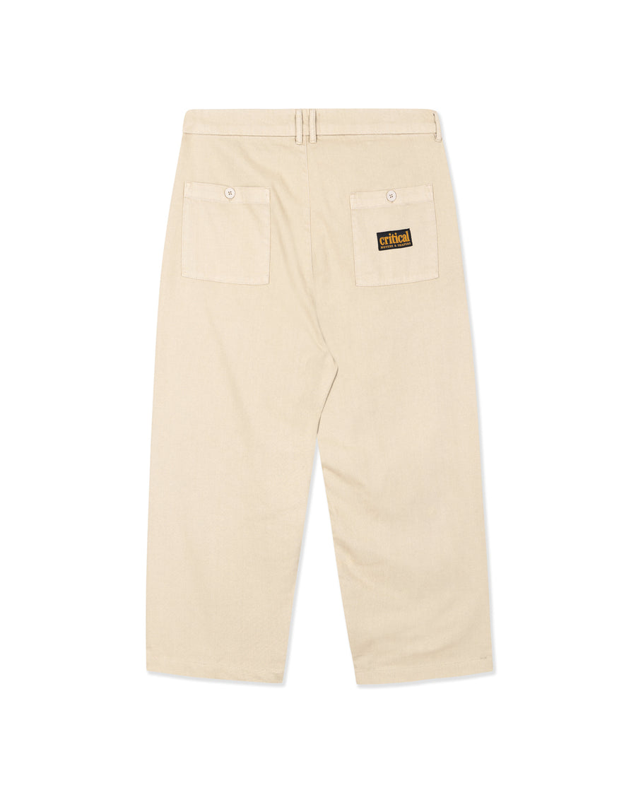 Harro Twill Pant - Ecru