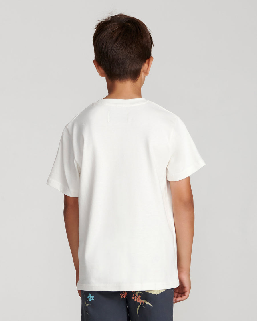 Spinner Kids Tee  - Vintage White