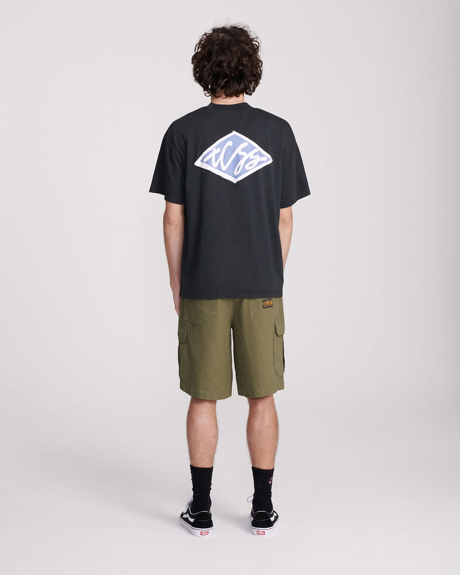 SCRIBBLE TEE - VINTAGE BLACK