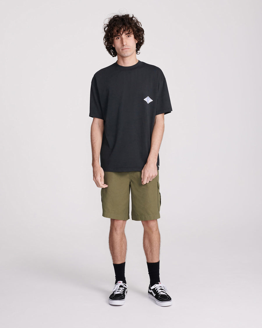 SCRIBBLE TEE - VINTAGE BLACK