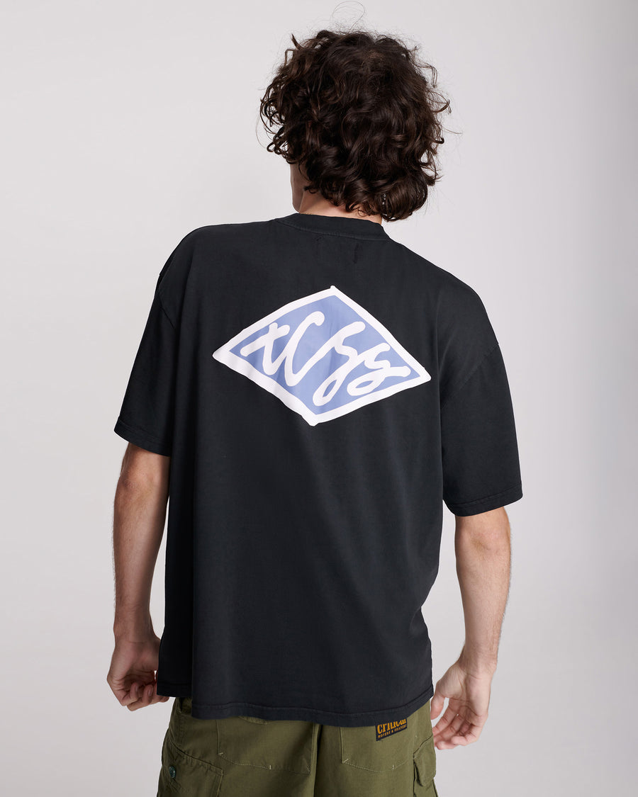 SCRIBBLE TEE - VINTAGE BLACK