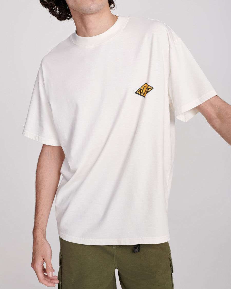SCRIBBLE TEE - VINTAGE WHITE