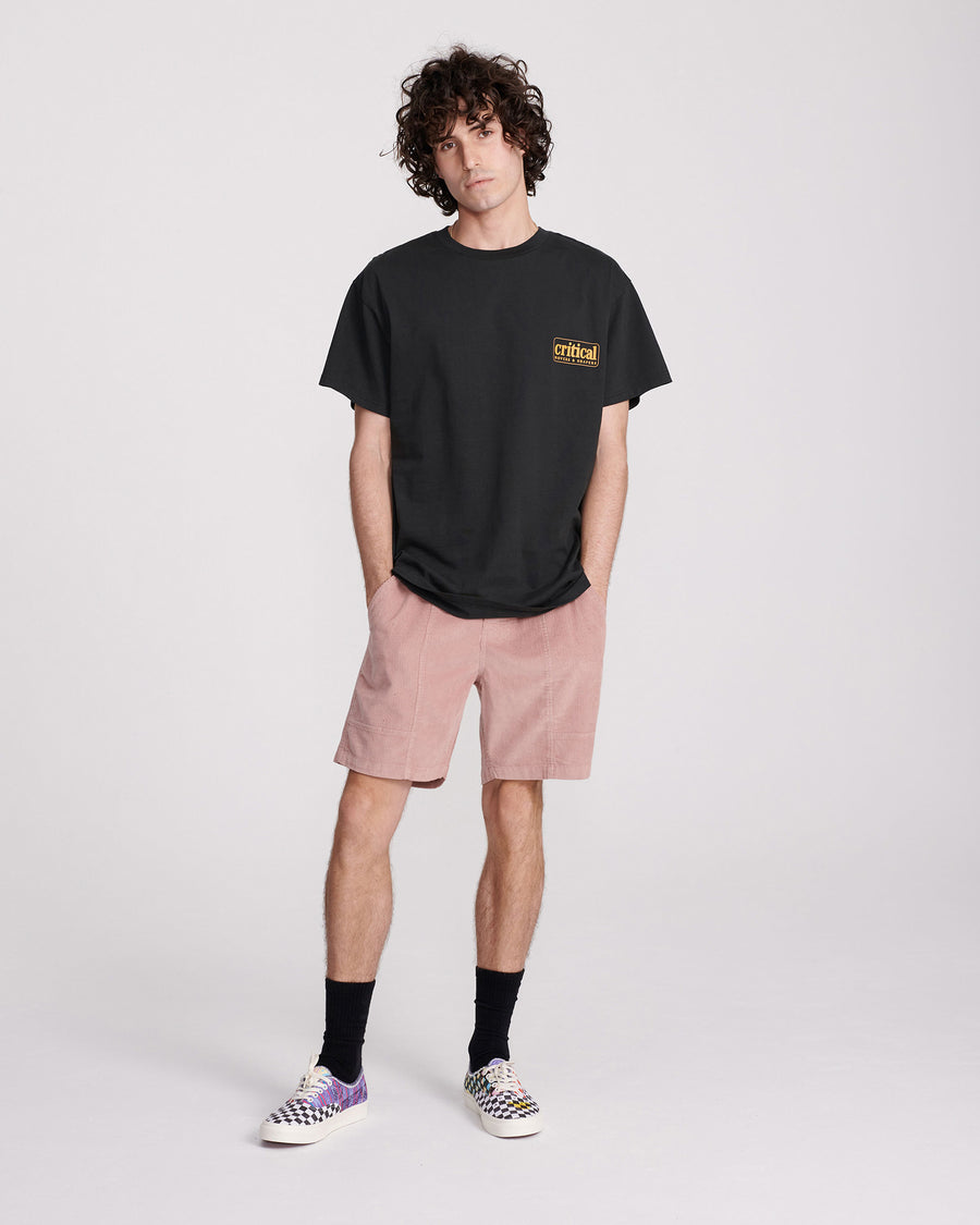SHAKER TEE - VINTAGE BLACK