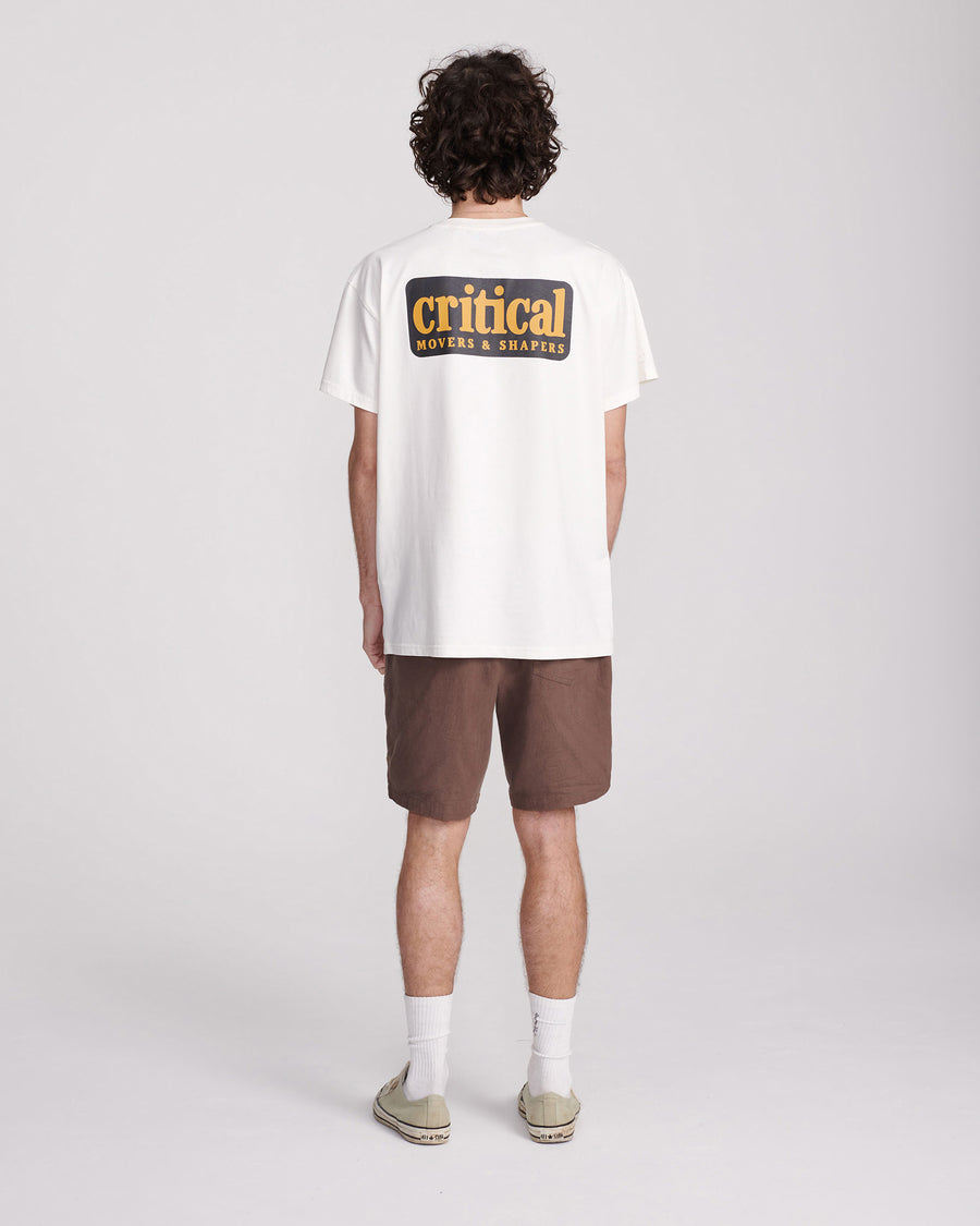 SHAKER TEE - VINTAGE WHITE